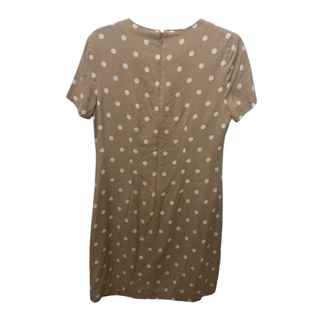 Ann Taylor Polka Dot Short Sleeve Sheath Dress Size 6 - Picture 2 of 5
